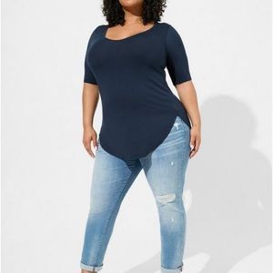 Torrid super soft short sleeve v-neck tee